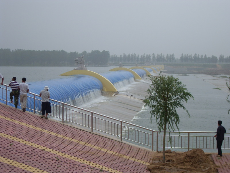 临沂市郯城县老沭河龙门橡胶坝工 ...